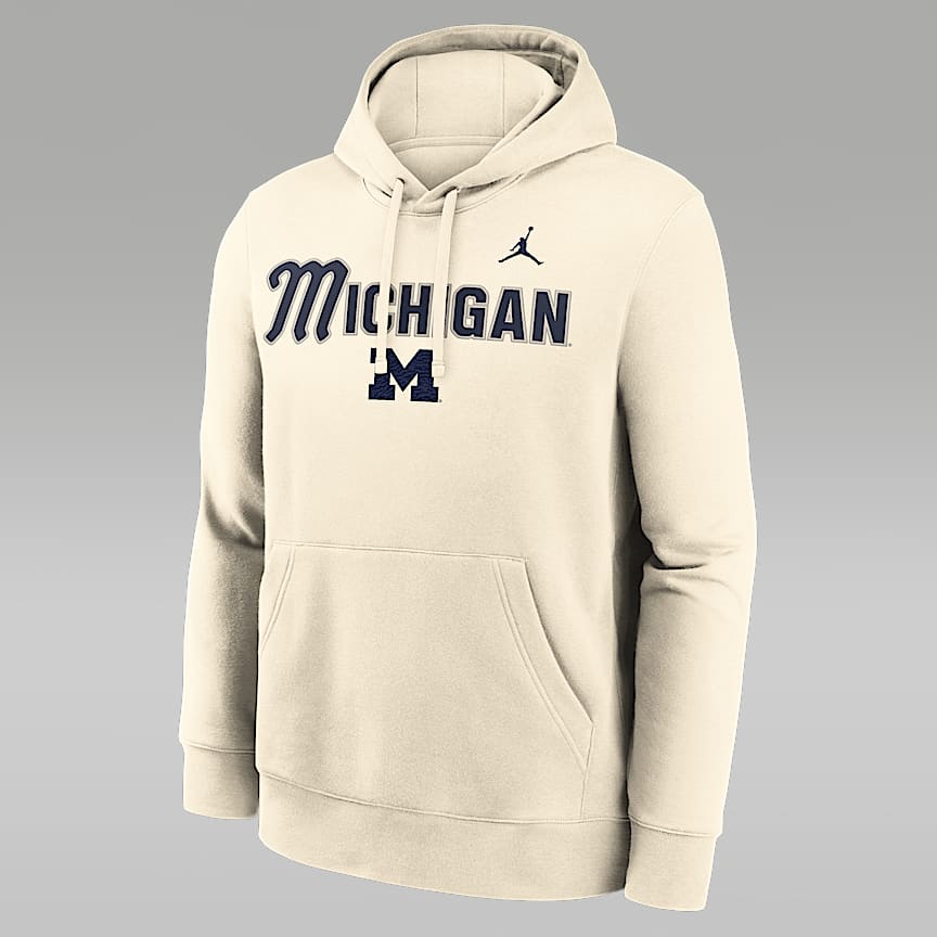 Michigan Club Men's Jordan Brand College 1/2-Zip Crew. Nike.com